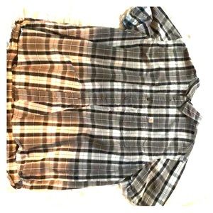 Carhartt button down collard shirt
